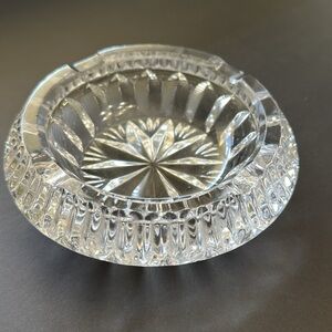 Ashtray - Large lead crystal